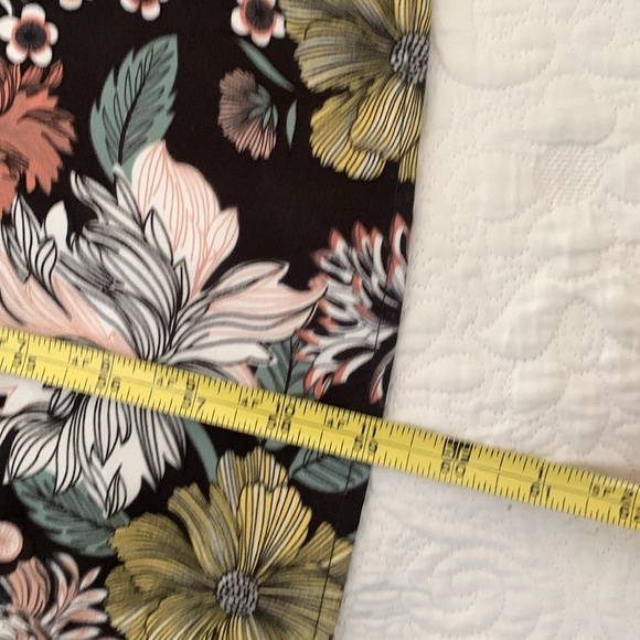 LOFT Floral Boho Maxi Column DRESS size 14 summer vacation travel brown cottage - Picture 11 of 12